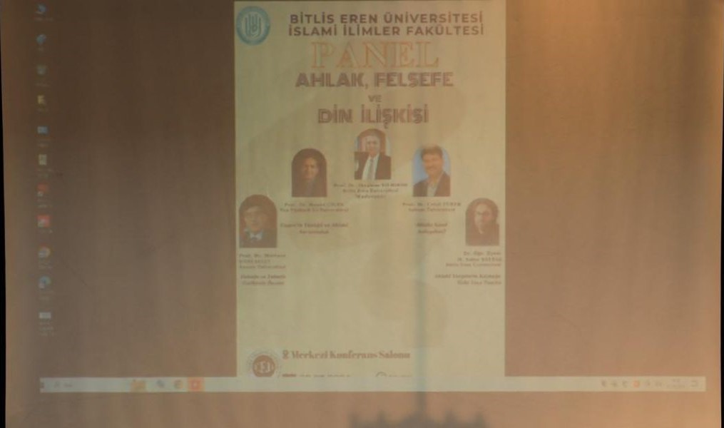 Bitlis Eren Üniversitesi’nde “Ahlak, Felsefe ve Din Paneli” Düzenlendi