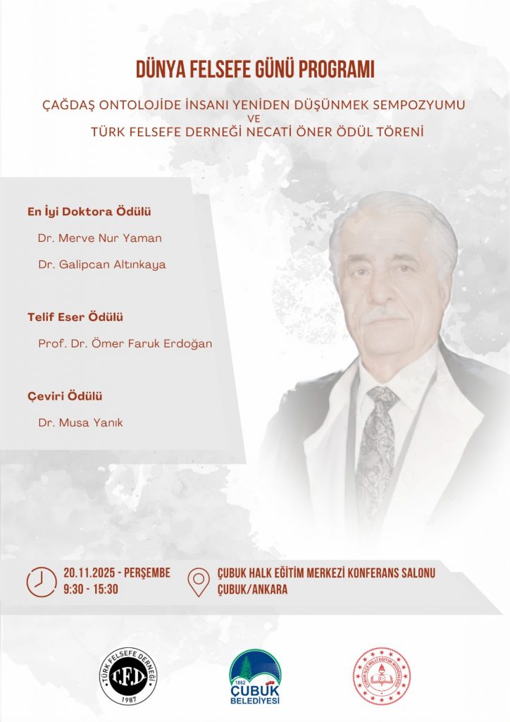 2025 Yılı Dünya Felsefe Günü Programı